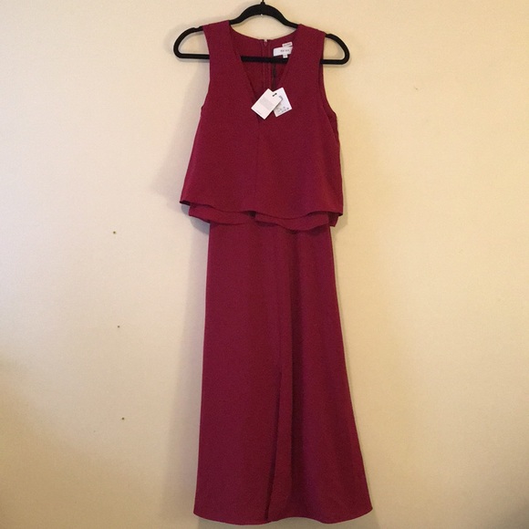 NWT Reiss viola dress berry red - Picture 8 of 11